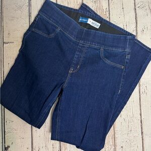 Old Navy Rockstar Super Skinny Jeggings Size 10 Mid Rise Pull On Jeans